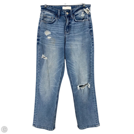 Jeans Straight By Vervet In Blue Denim, Size: 0