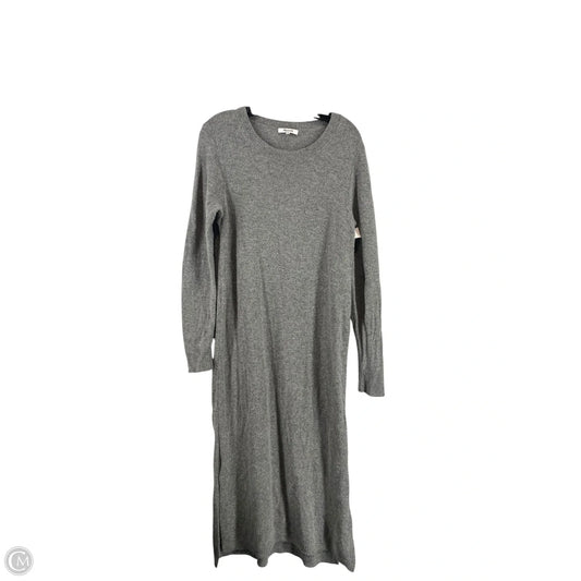 Dress Sweater By Madewell In Grey, Size: L