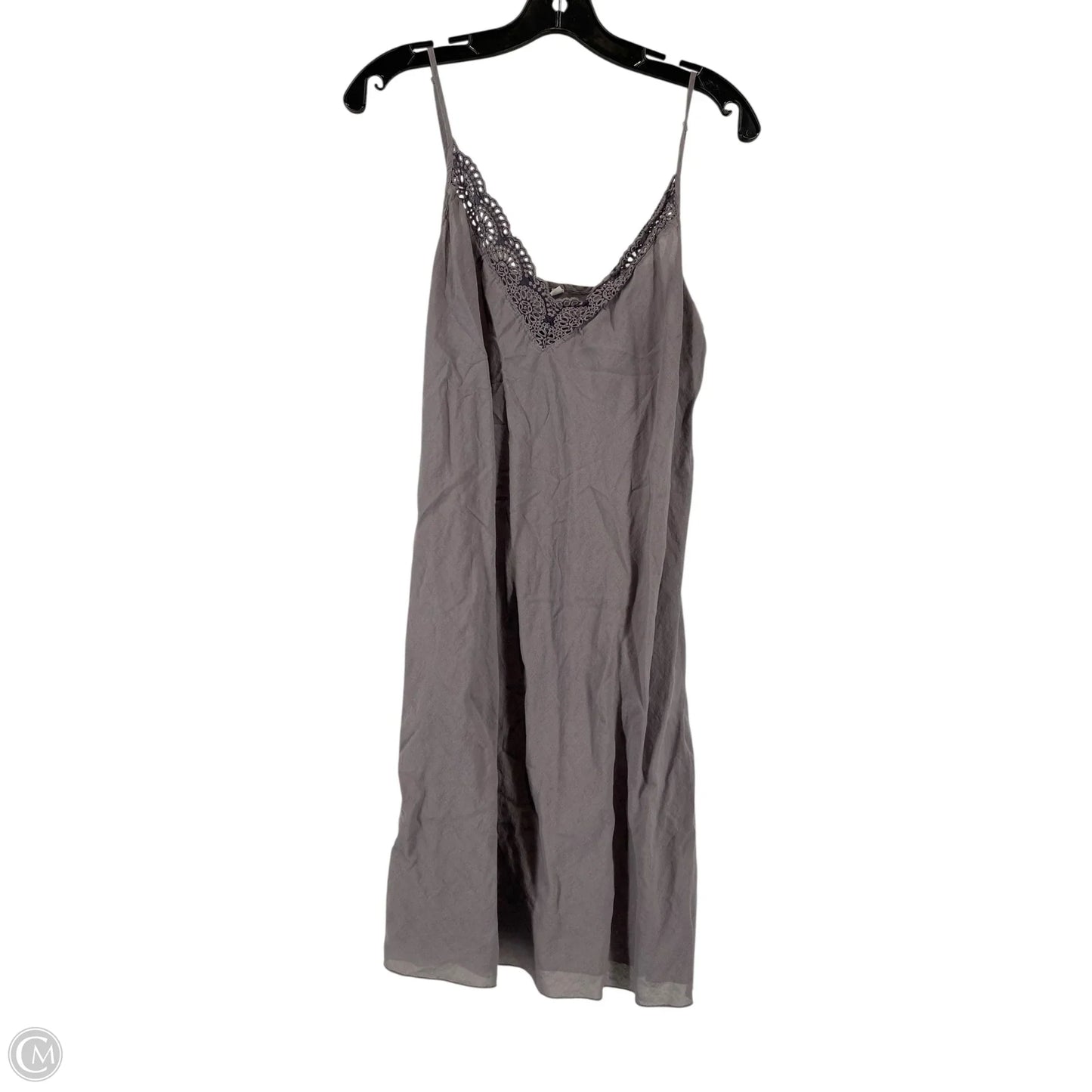 Dress Casual Midi By Johnny Was In Grey, Size: L