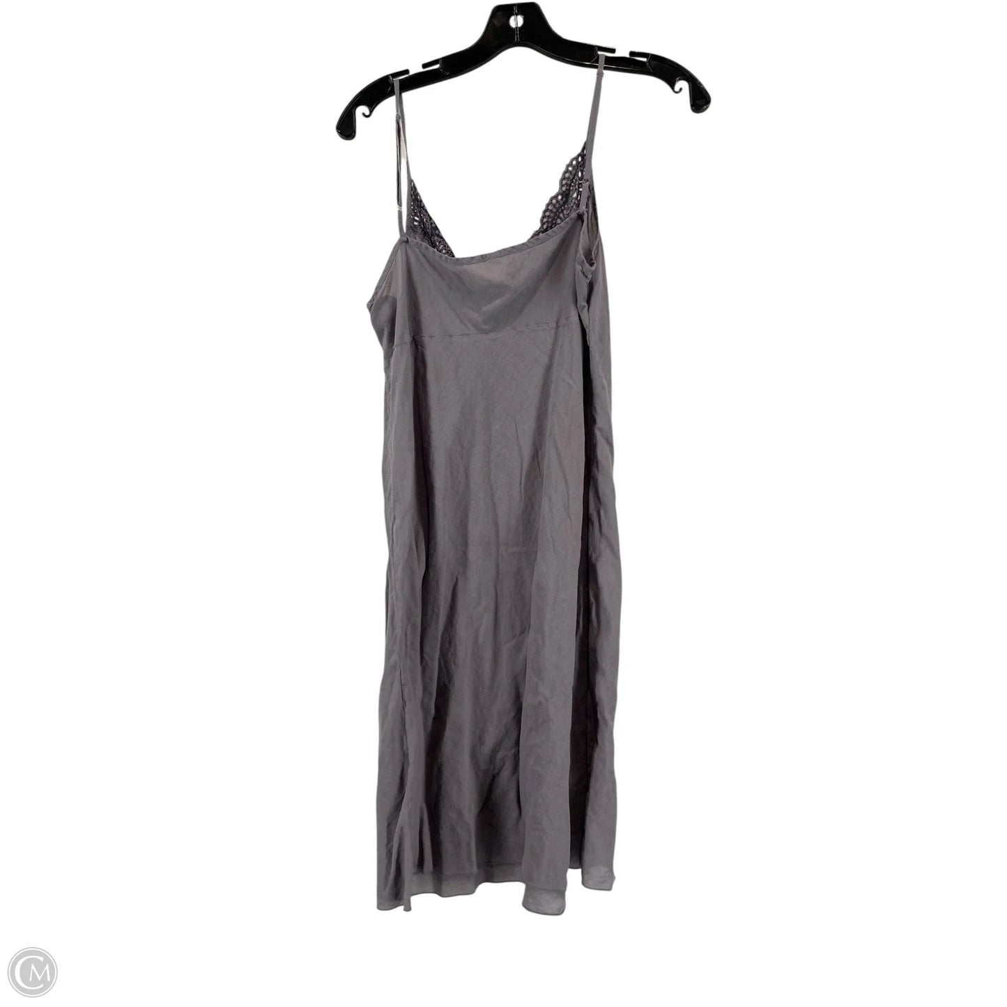 Dress Casual Midi By Johnny Was In Grey, Size: L