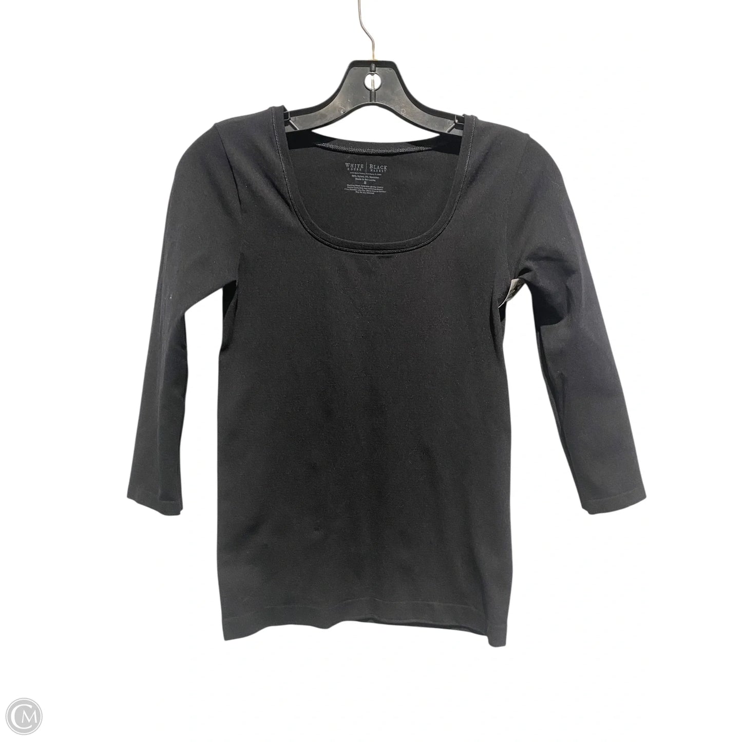 Top Long Sleeve By White House Black Market In Black, Size: S