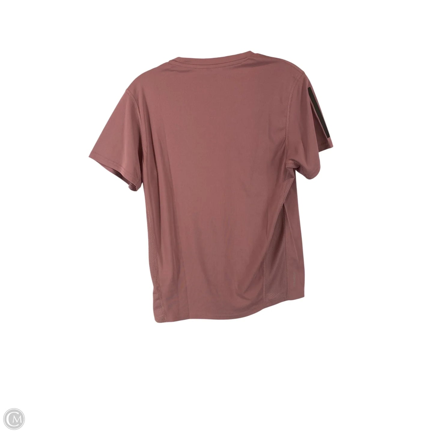 Athletic Top Short Sleeve By Adidas In Pink, Size: S