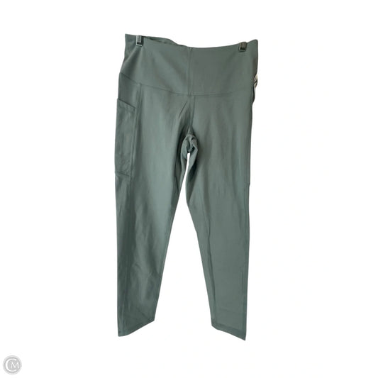 Athletic Leggings By Zella In Teal, Size: M
