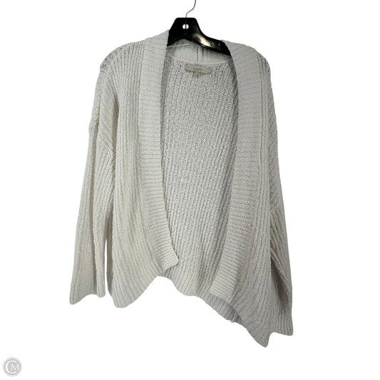 Cardigan By Loft In White, Size: L