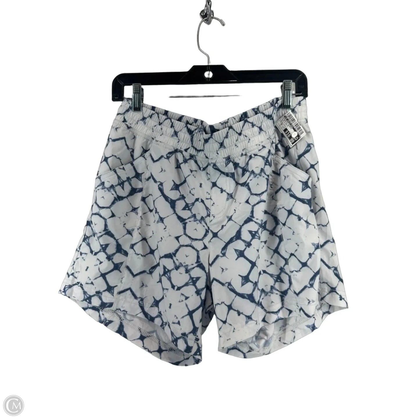 Athletic Shorts By The North Face In Blue & White, Size: 10