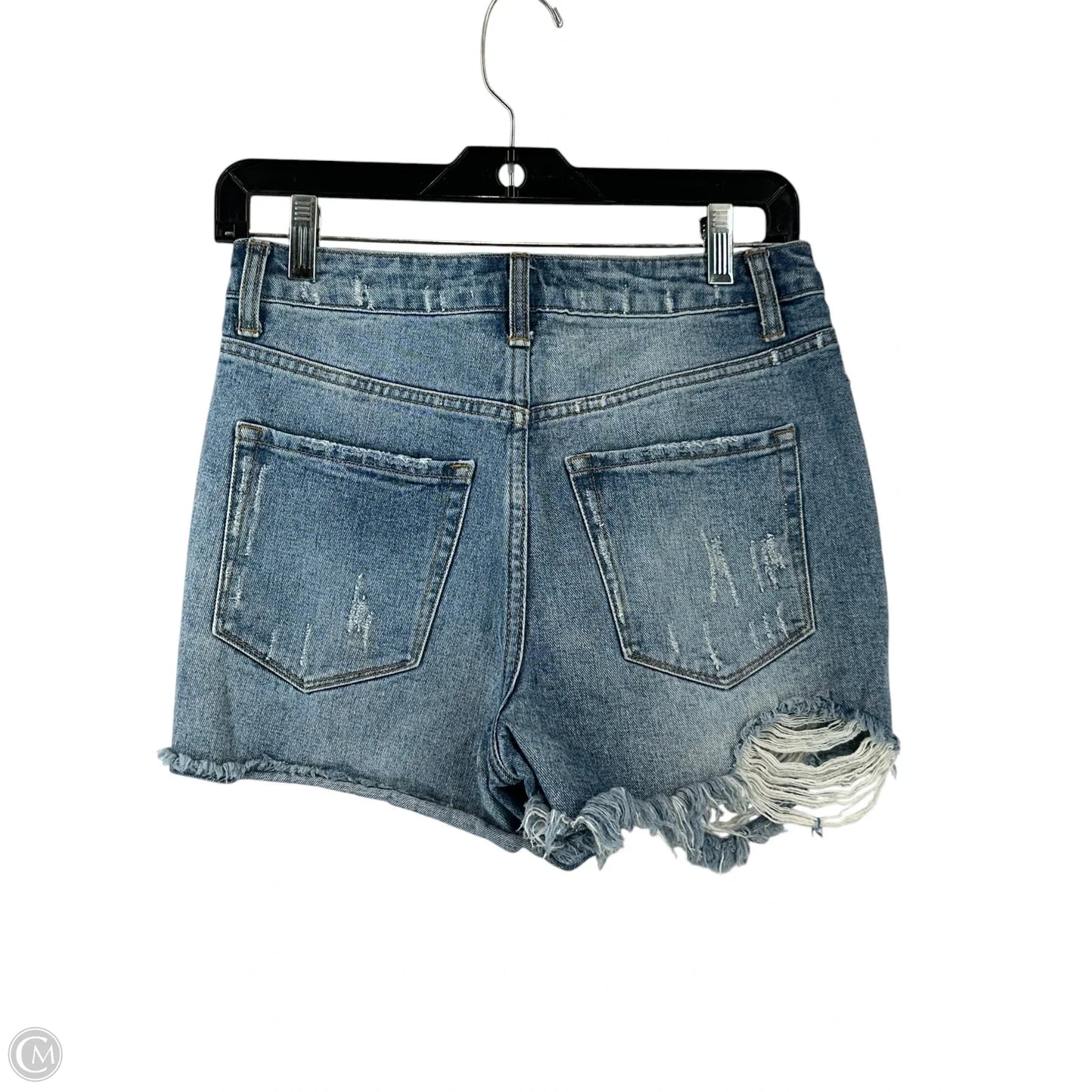 Shorts By Vervet In Blue Denim, Size: S