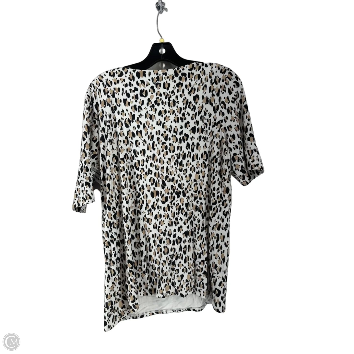 Top Long Sleeve By Chicos In Animal Print, Size: 2