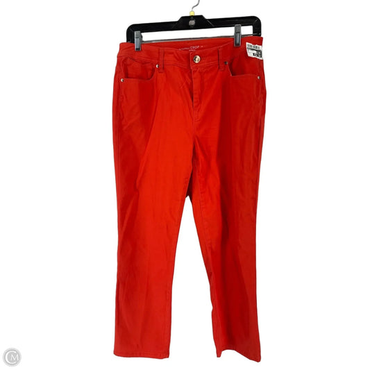 Pants Cropped By Chicos In Red, Size: 0