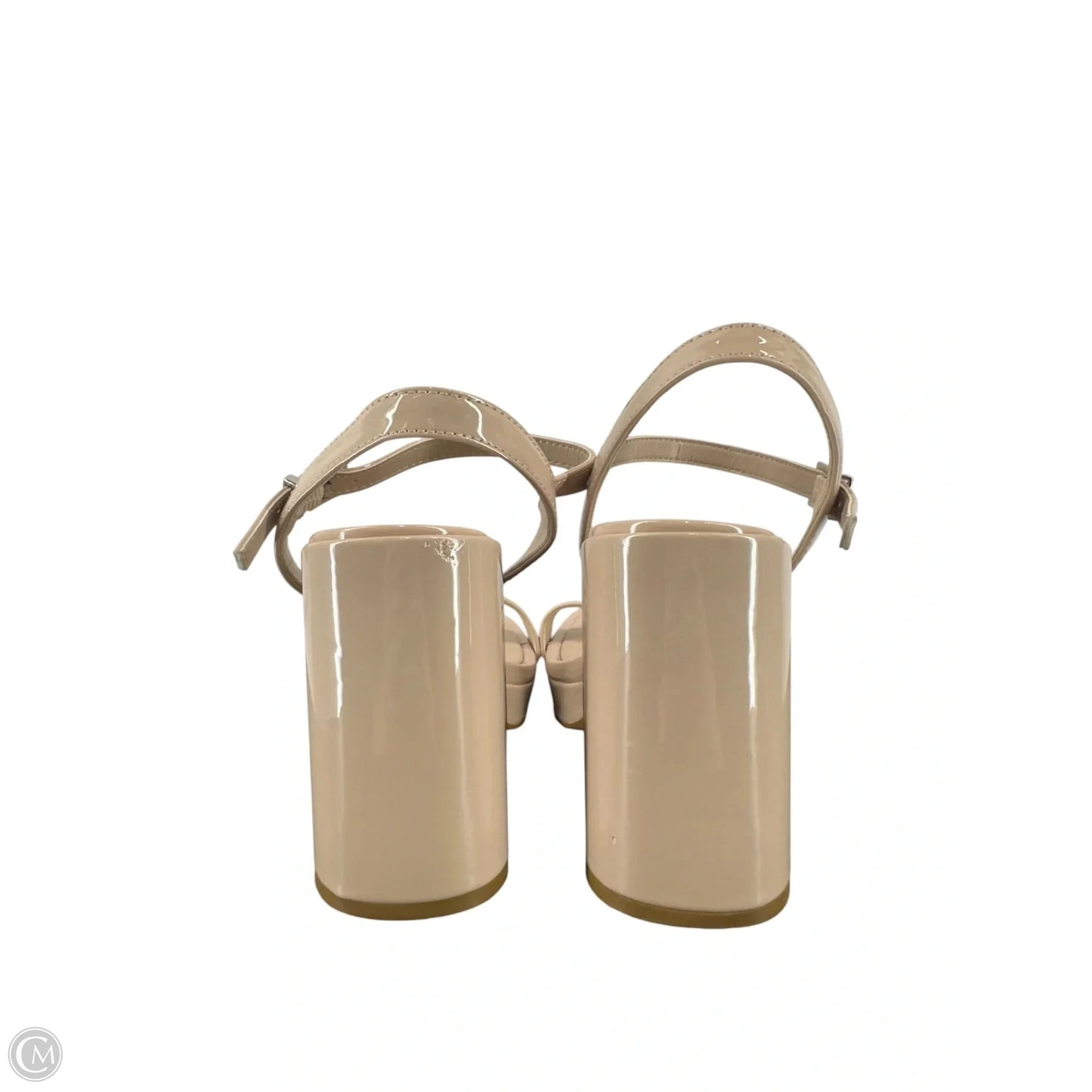 Shoes Heels Block By Mix No 6 In Beige, Size: 6