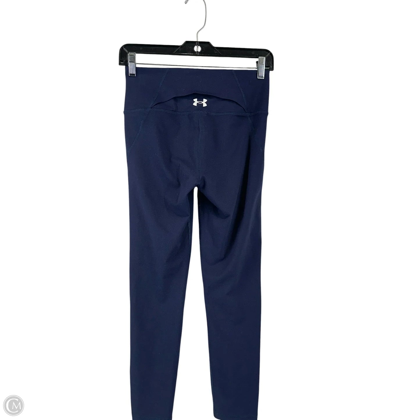 Athletic Pants By Under Armour In Navy, Size: S