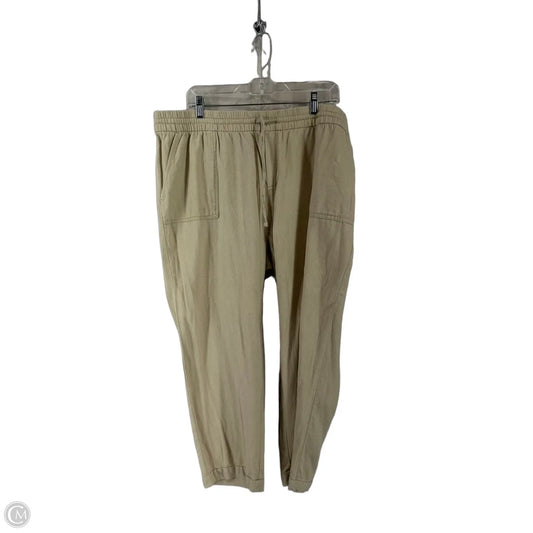 Pants Linen By Old Navy In Tan, Size: Xl