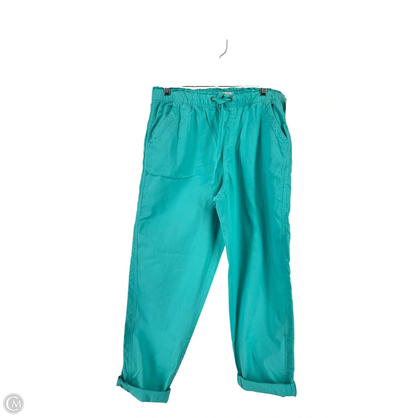 Pants Cropped By Sonoma In Teal, Size: S