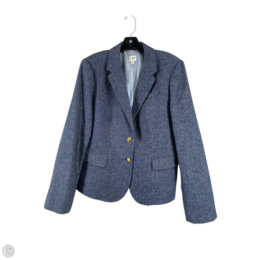 Blazer By J. Crew In Blue, Size: 16