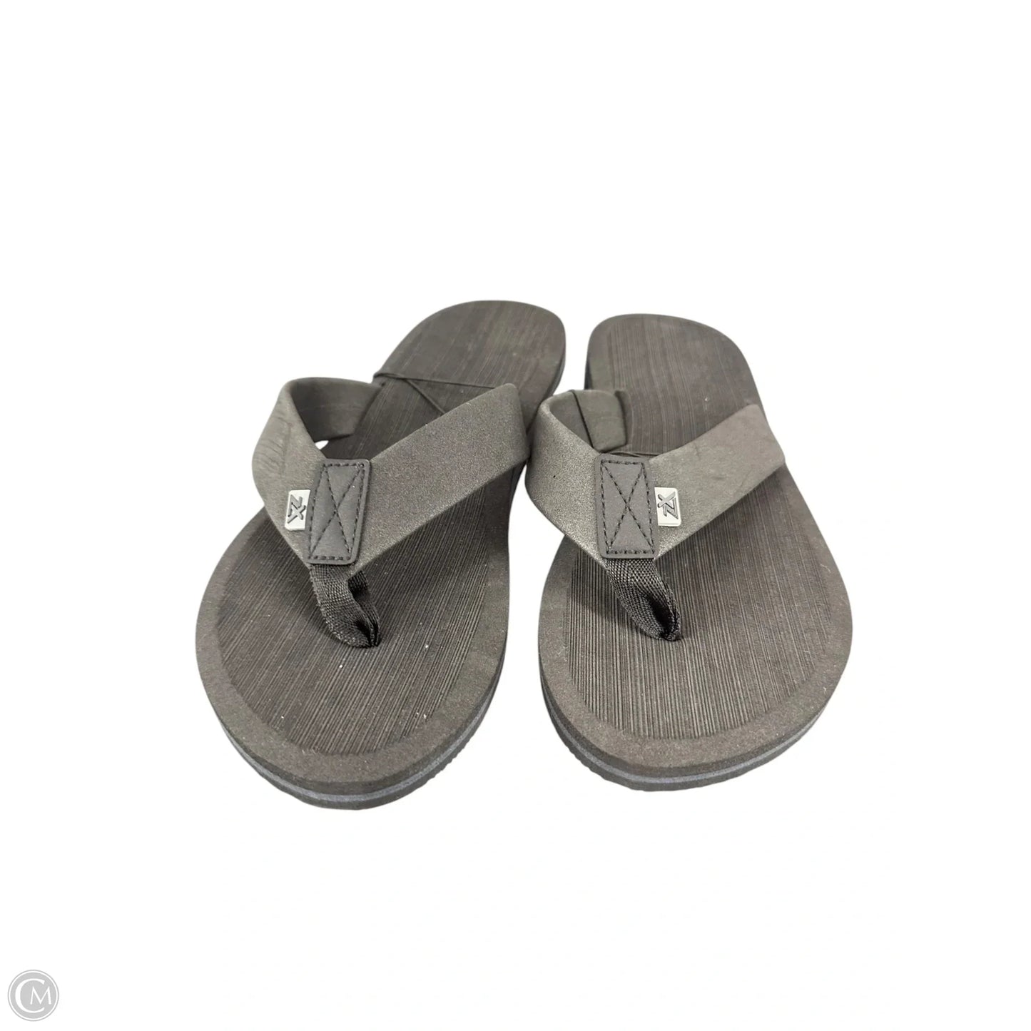 Sandals Flip Flops By Clothes Mentor In Black, Size: 9