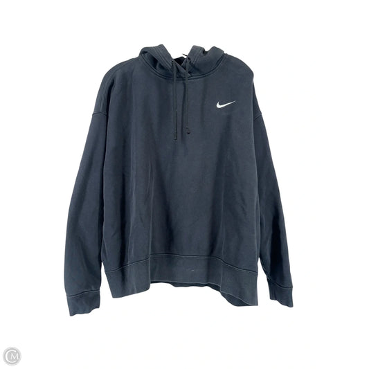 Sweatshirt Hoodie By Nike Apparel In Black, Size: Xl