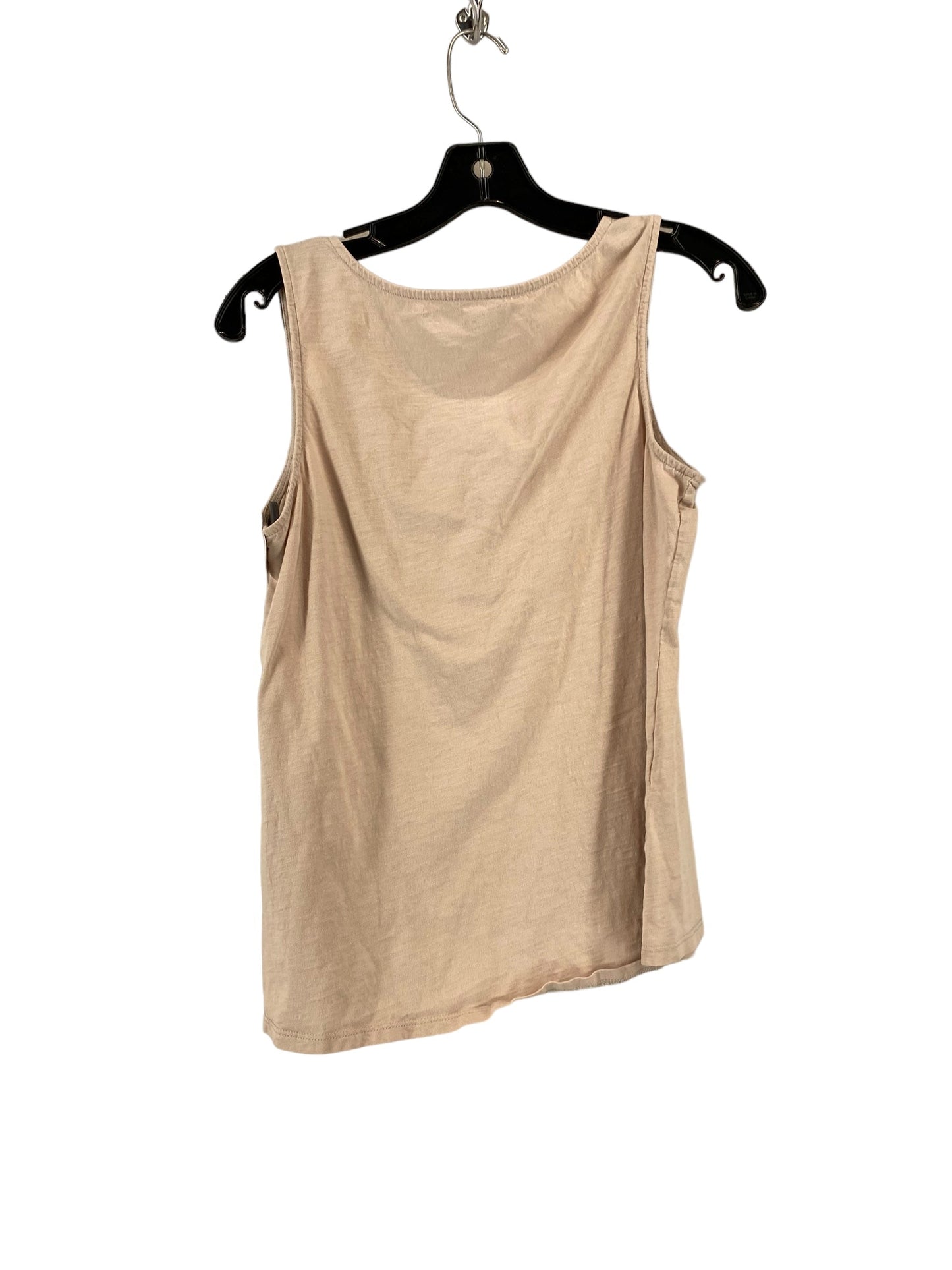 Tan Top Sleeveless Garnet Hill, Size S