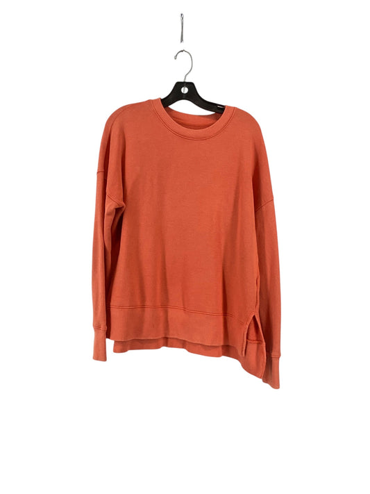 Top Long Sleeve By Time And Tru In Coral, Size: M