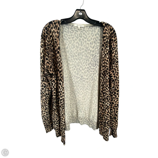 Cardigan By Cmc In Animal Print, Size: M