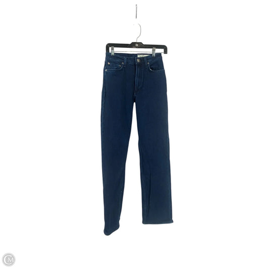 Jeans Skinny By Rag & Bones Jeans In Blue Denim, Size: 0