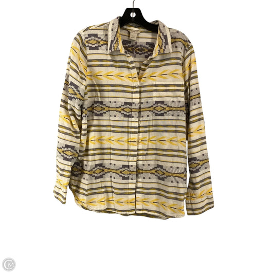 Top Long Sleeve By Ariat In Multi-colored, Size: L