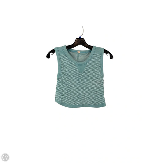 Athletic Tank Top By Free People In Teal, Size: M