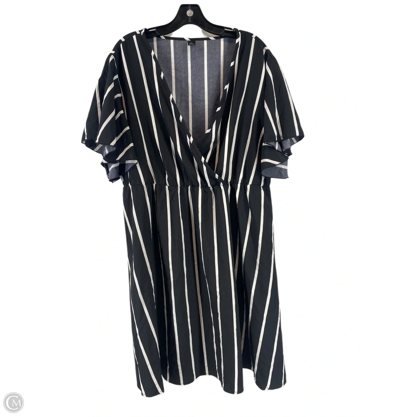 Dress Casual Short By Shein In Striped Pattern, Size: 3x