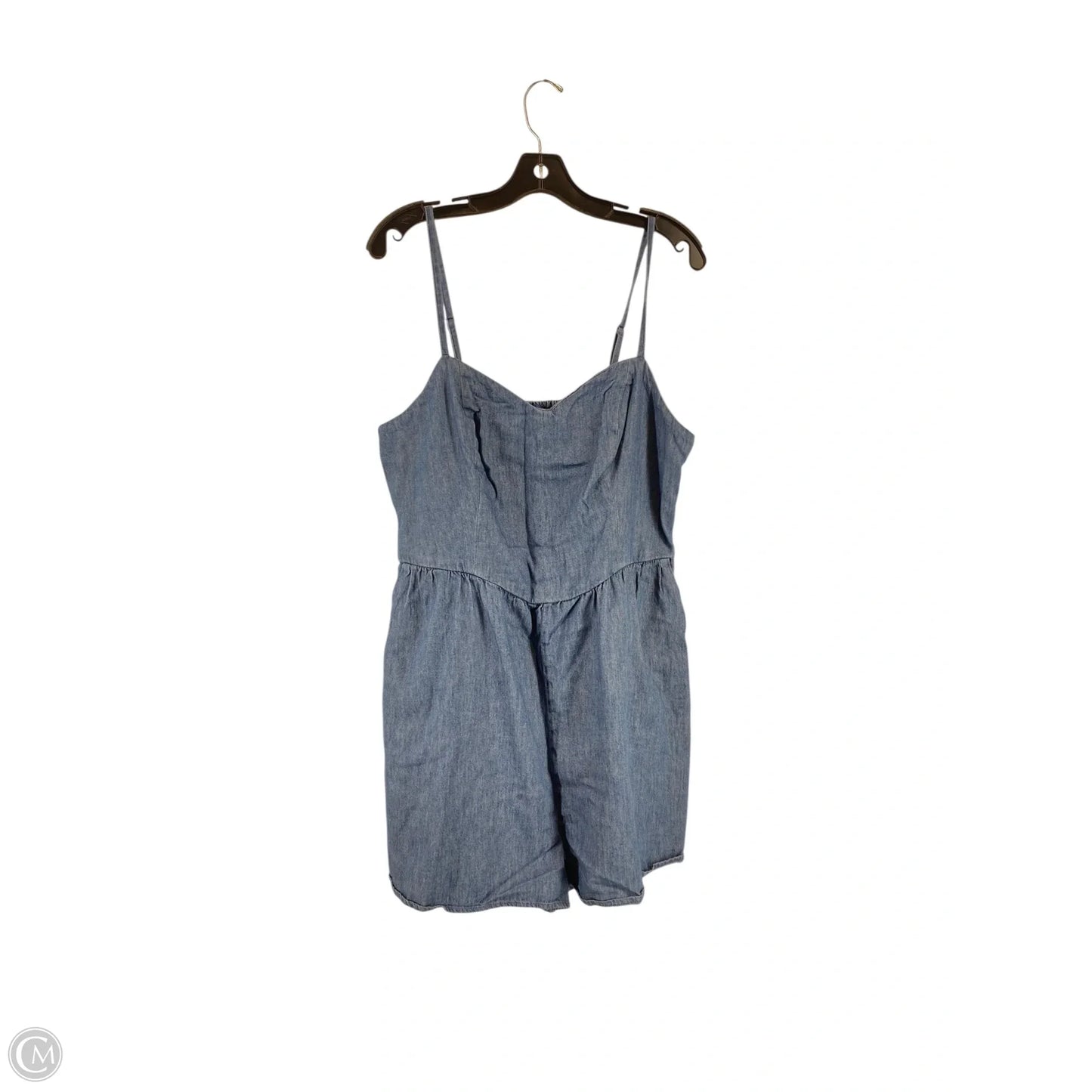 Romper By Old Navy In Blue Denim, Size: Xl