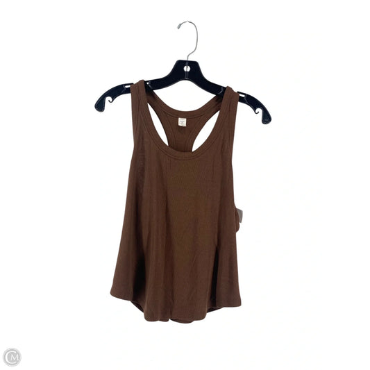 Athletic Tank Top By Old Navy In Brown, Size: Xl