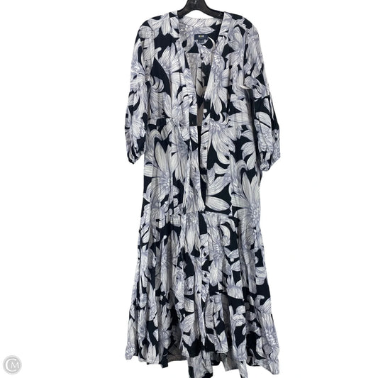Dress Casual Maxi By Maeve In Floral Print, Size: 12
