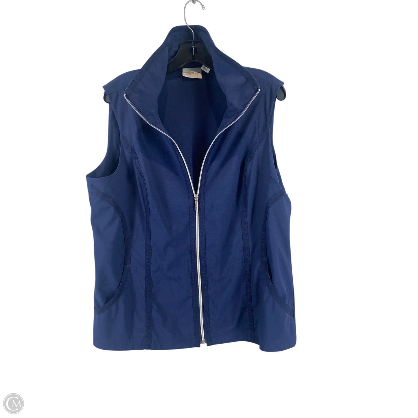 Vest Other By Zenergy By Chicos In Navy, Size: 2