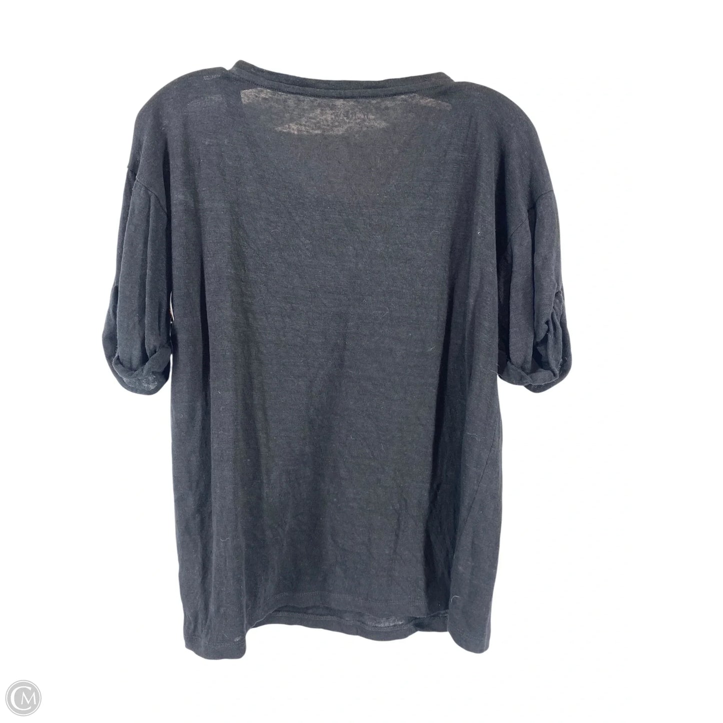 Top Short Sleeve Basic By J. Crew In Black, Size: M