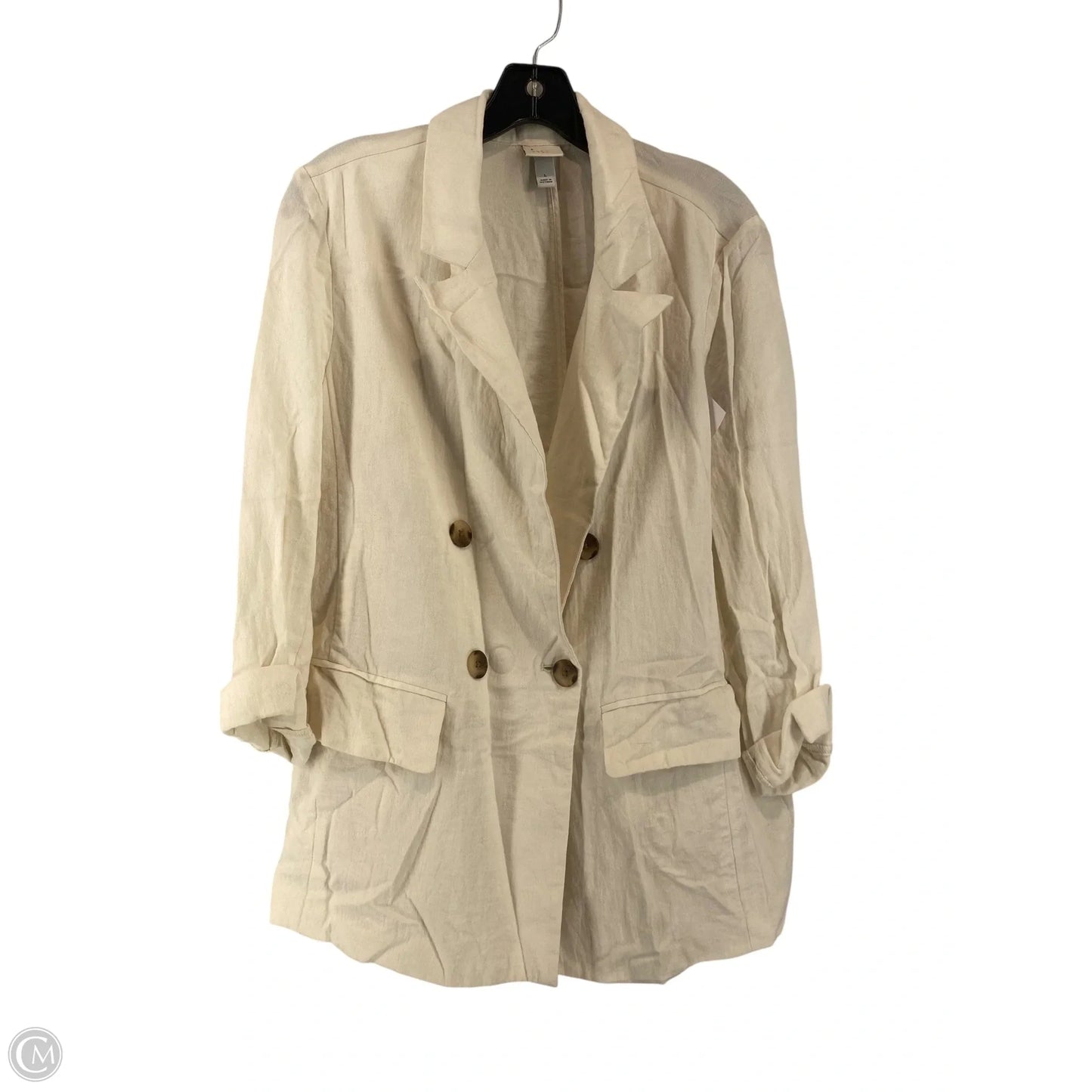 Blazer By A New Day In Tan, Size: L
