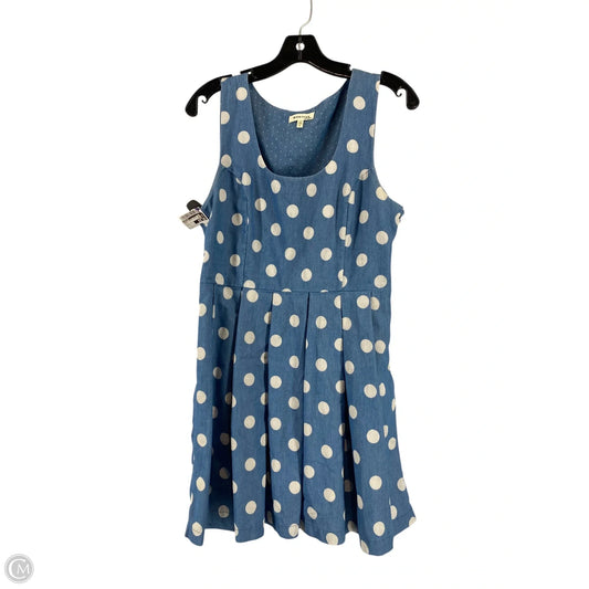 Dress Casual Short By Monteau In Blue, Size: L