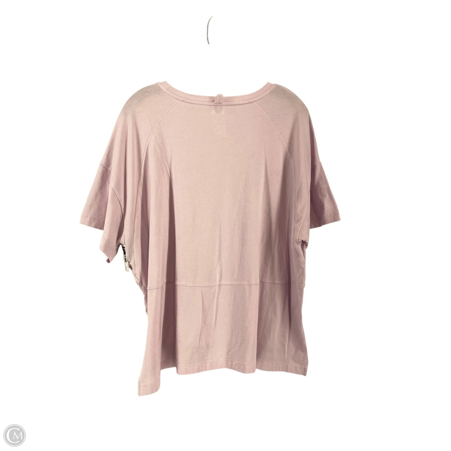 Athletic Top Short Sleeve By Flx In Pink, Size: Xl