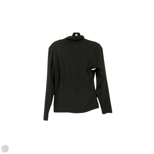Top Long Sleeve By Cme In Black, Size: M