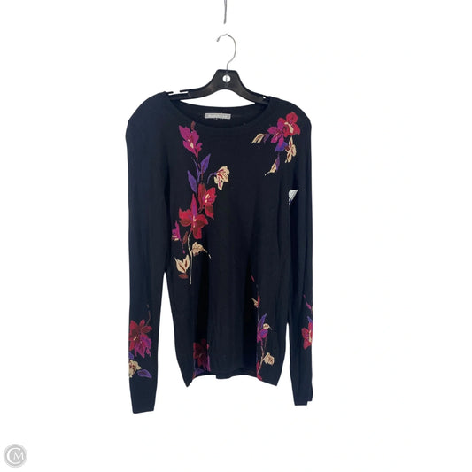 Top Long Sleeve By Daniel Rainn In Floral Print, Size: M
