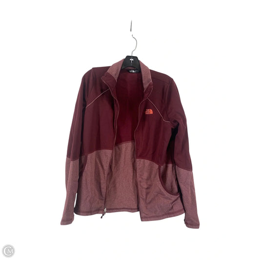 Jacket Fleece By The North Face In Maroon, Size: M