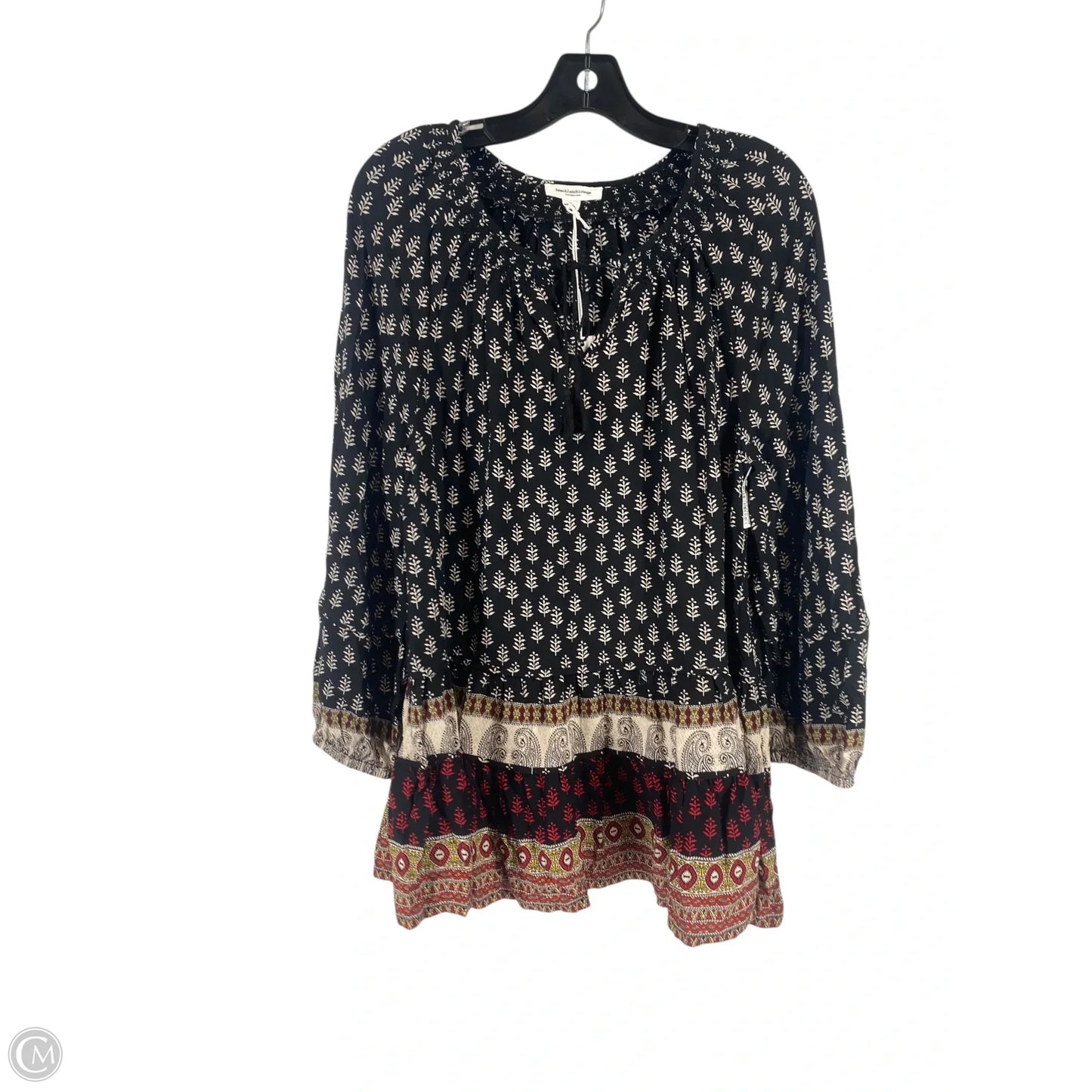 Tunic Long Sleeve By Beachlunchlounge In Multi-colored, Size: S