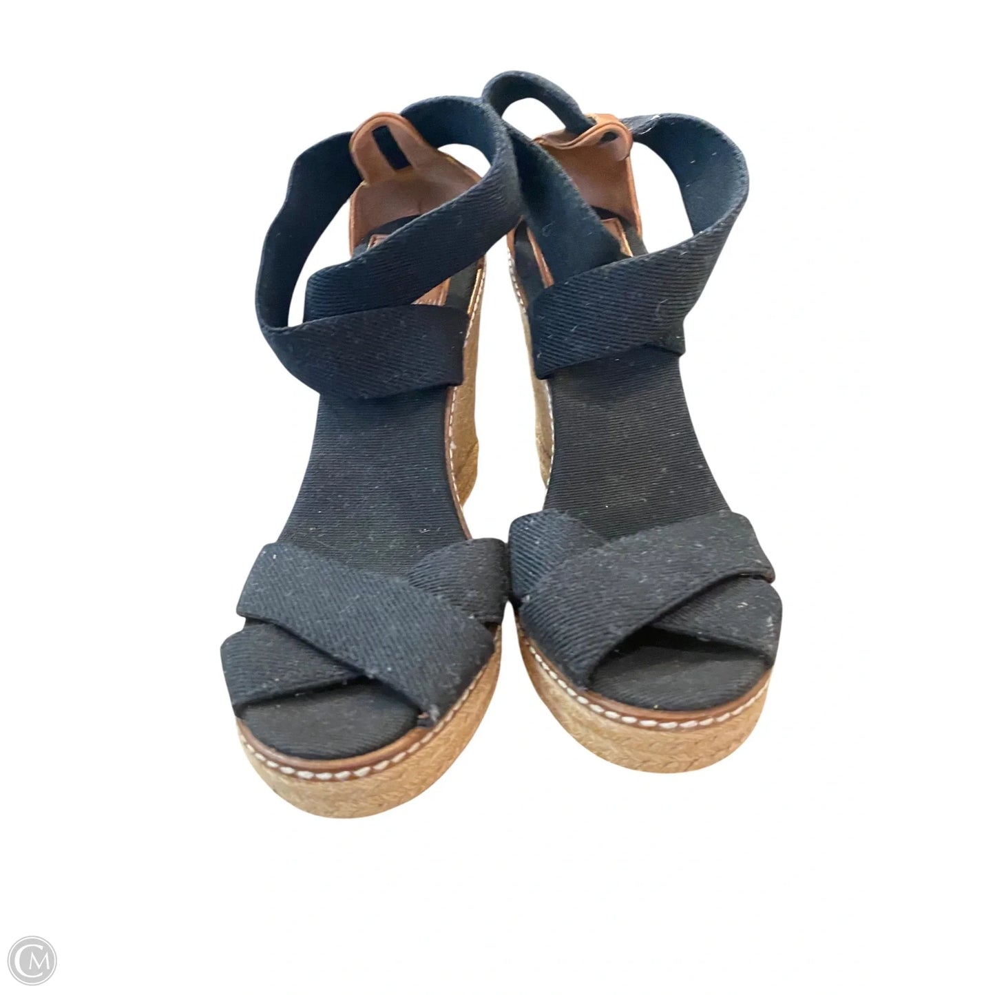 Sandals Designer By Tory Burch In Black, Size: 7.5