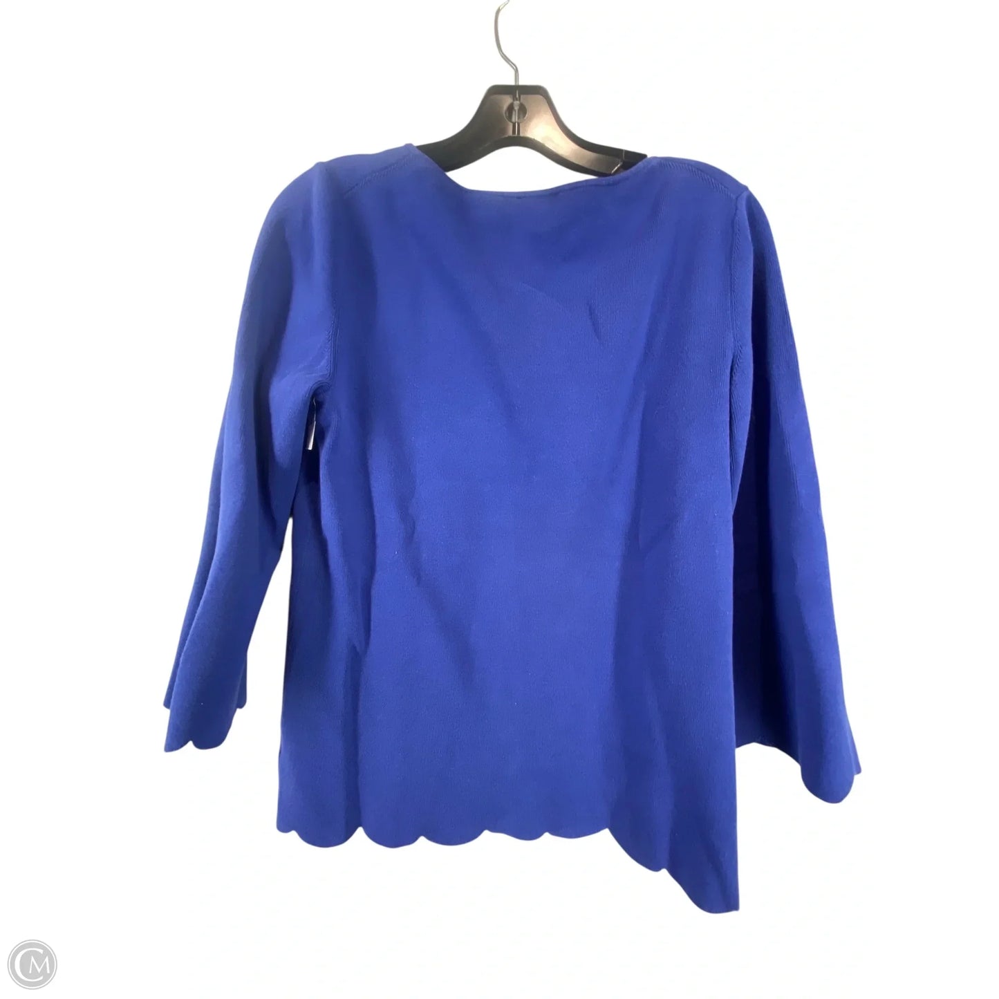 Top Long Sleeve By Talbots In Black, Size: M