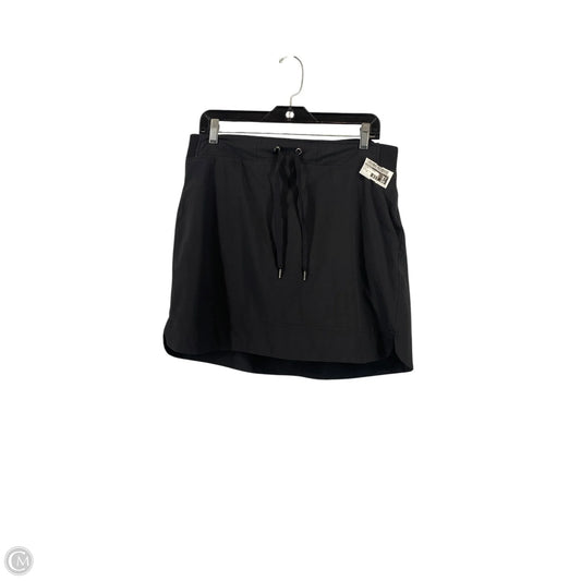 Athletic Skort By Athleta In Black, Size: 12