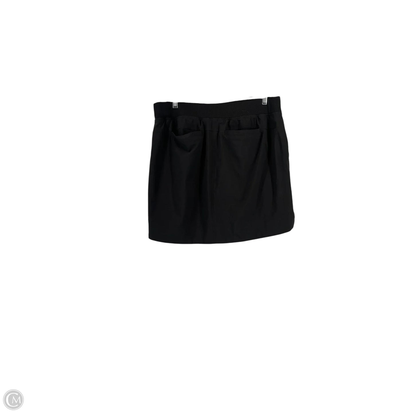 Athletic Skort By Athleta In Black, Size: 12