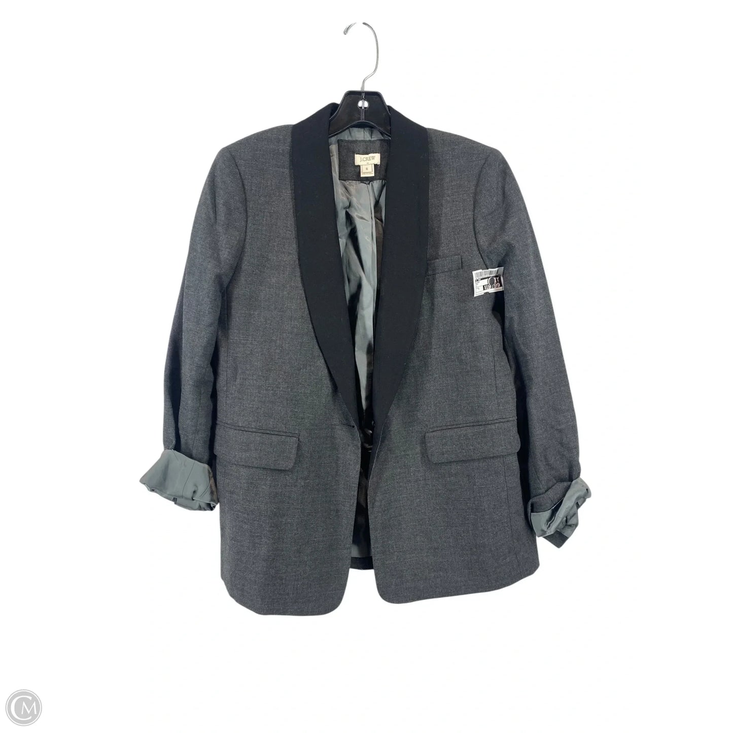 Blazer By J. Crew In Grey, Size: 6