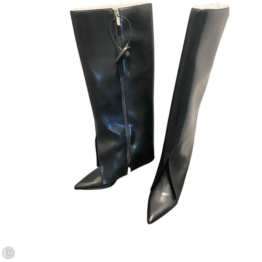 Boots Knee Heels By Cmc In Black, Size: 7.5