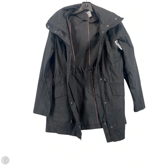 Jacket Windbreaker By Cole-haan In Black, Size: Xs