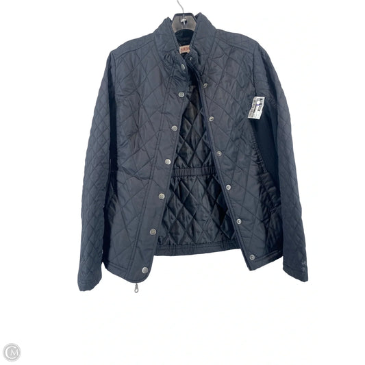 Jacket Puffer & Quilted By Merona In Black, Size: M