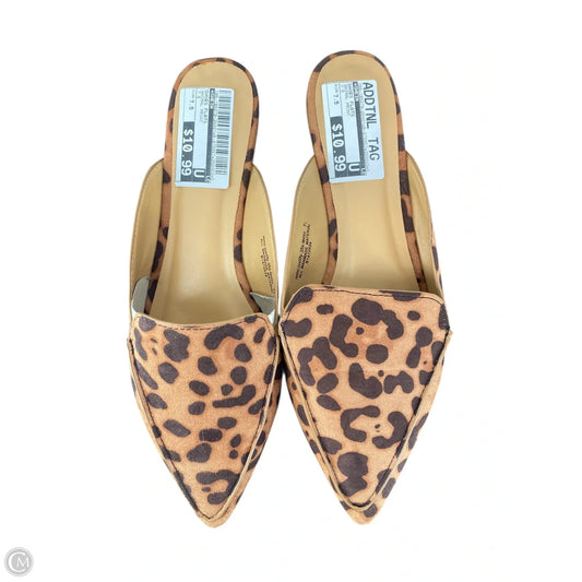 Shoes Flats By Shein In Animal Print, Size: 7.5