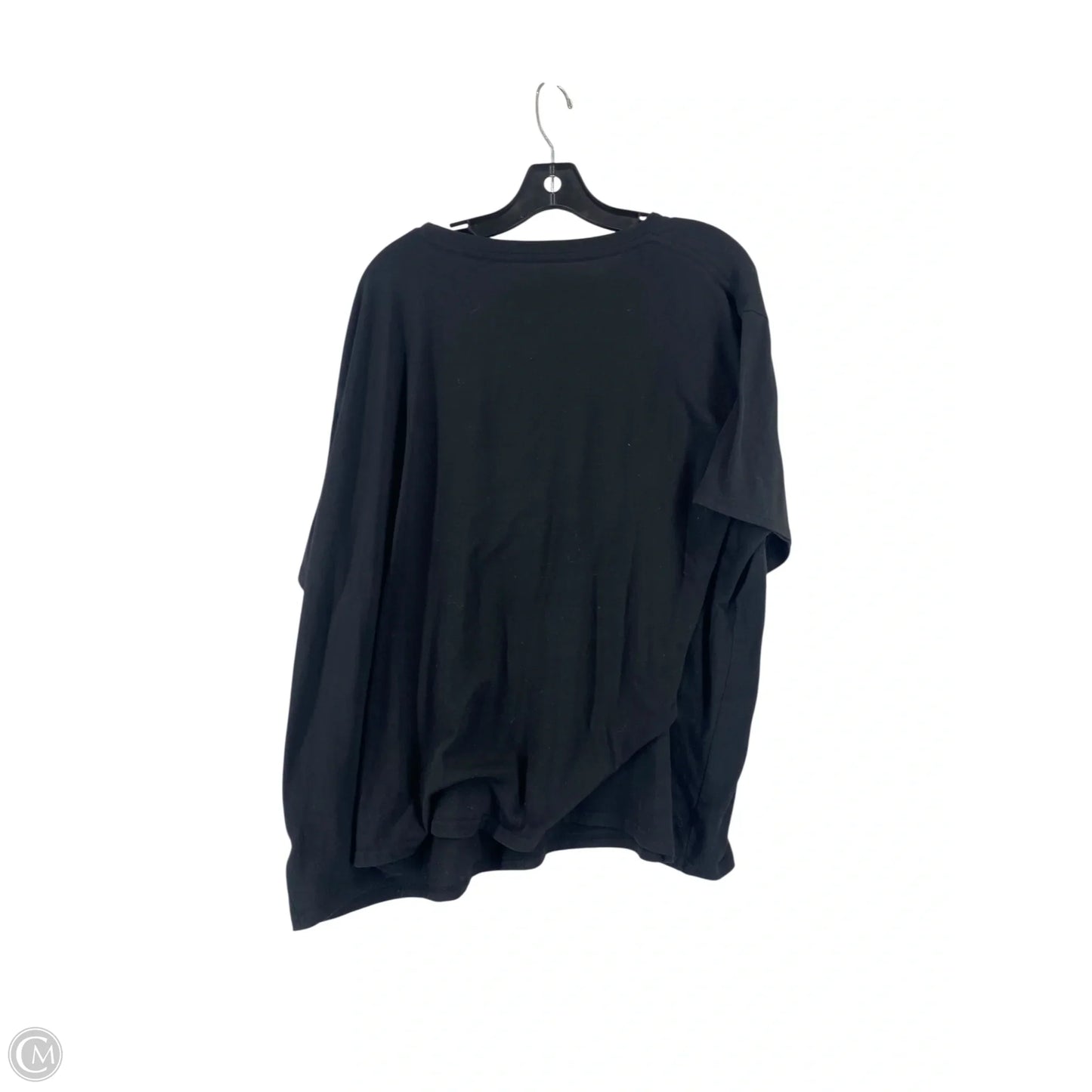 Top Short Sleeve Basic By Cme In Black, Size: 3x