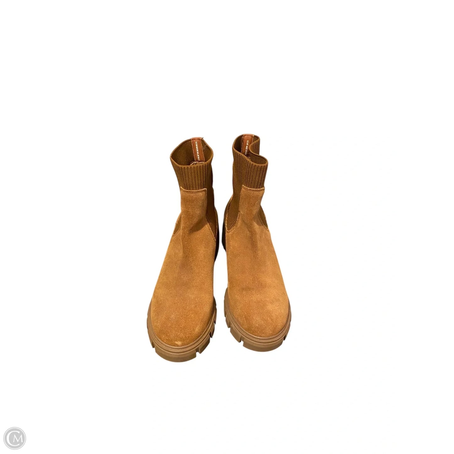 Boots Ankle Flats By Steve Madden In Brown, Size: 9.5
