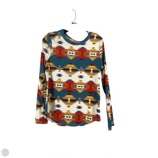 Top Long Sleeve By No Boundaries In Multi-colored, Size: Xl